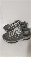 Size 8 color grey women's shoes used