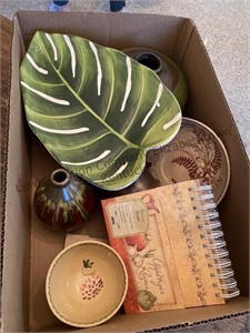 Assortment of pottery items and more
