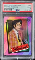 2013 Topps 75th Anni Michael Jackson Rainbow PSA 9