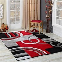 ULN - Geometric Carpet for Living Room Decor Sofa