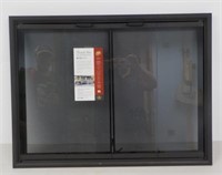 Fireplace glass door and screen. New.