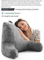 MSRP $35 Bed Reading Pillow