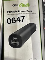 CELL CANDY POWER PACK 2PK RETAIL $20