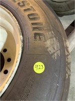 BRIDGESTONE TIRE & RIM - 205/75/R225