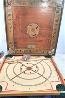 ( 2 ) Carrom Boards , Cloth Wooden Lawn Chair