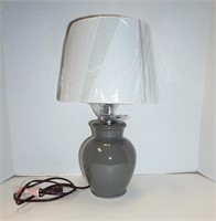 Evolution Lighting Gray Table Lamp