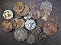 25 MIXED ANCIENT COINS