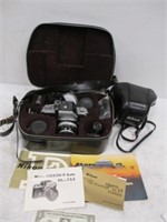 Vintage Nikon F Camera w/ Nikkor-S 50mm Lens