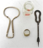 Lot of 4,Hershey ring,bottle opener,tool,bottle