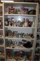 Shelf - Furby, Art Glass, Kewpie, etc