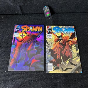 Spawn 2-4 w/ 2 &3 Newsstand Editions