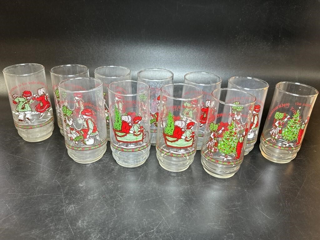 11 Coca Cola Christmas Drinking Glasses