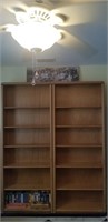 (2) Wooden Bookshelves