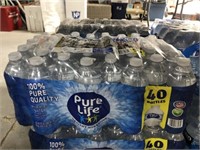 40 BOTTLE CASE PURE LIFE WATER