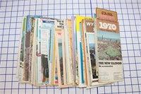 LOT OF VINTAGE ROADMAPS