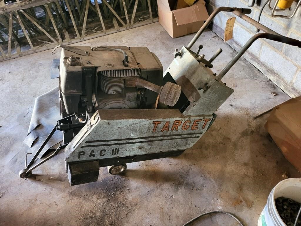 TARGET concrete saw for parts only