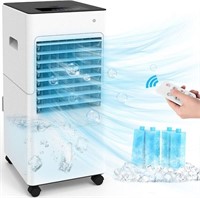 AGILLY 3-in-1, Portable Air Conditioner Fan. White