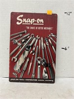 Metal Sign - Snap-on