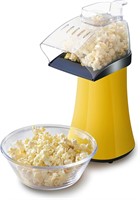 Elite Gourmet Popcorn Popper  1300W  4-Qt  Yellow
