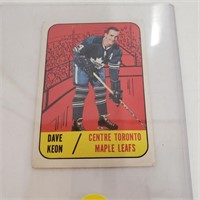 Dave Keon Totonto Maple leafs Topps 1967-68