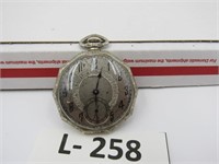 Hamilton 1938 17J Pocket Watch Runs