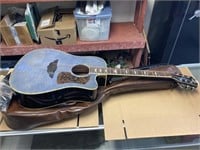 Keith Urban Guitar and case
