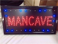 Mancave Lighted Sign (19x10)
