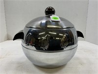 WEST BEND CHROME PENGUIN ICE BUCKET HOT OR COLD