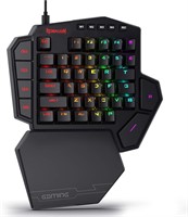 One-Handed RGB Gaming Keyboard