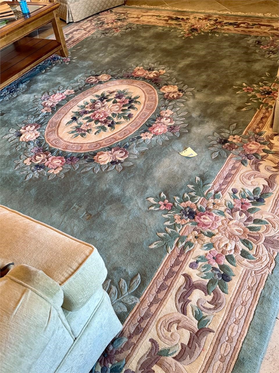 Large Lovely Sculpted Rug