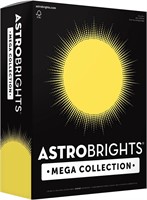 Pack of 2 Astrobrights 625 Sheets Colored Paper