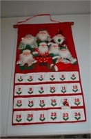 Elves Advent Calendar with Santa's Hat