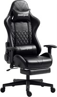 Darkecho Gaming Chair with Footrest Massage...