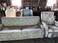 Sofa and chairs 4 items