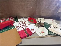 Christmas Decorative Napkins, Table Mats, Table