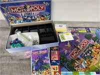 Disney Monopoly board game used