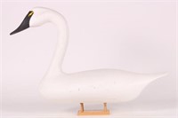 Swan Decoy by Capt Harry Jobes of Havre De Grace