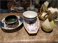 decorative vases , bowls , some japan