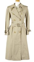 Burberry Tan Trench Coat