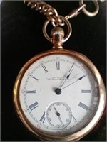 Waltham CWC 14kt GF Pocket Watch 1891