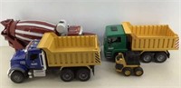 * (3) Large Bruder Trucks  2-21" long, 1 -25"