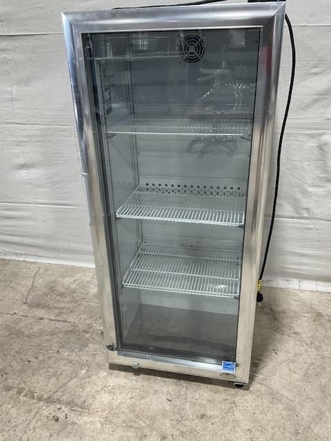 Single door counter height cooler