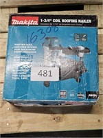 makita 3/4” coil roofing nailer