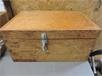 Carpenter's Box With Lock & Key