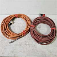 (2) Glad Hand Fitting Air Hoses