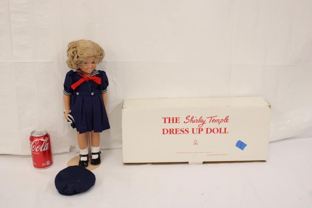 Shirley Temple Dress Doll w/ Box