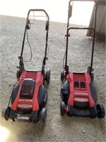 2 - Craftsman Battery Mowers