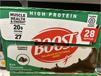 Boost chocolate 28 bottles