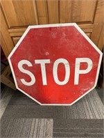 LARGE STOP SIGN LOT 1 OF 2