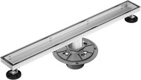 Neodrain 24-Inch Brushed Linear Shower Drain